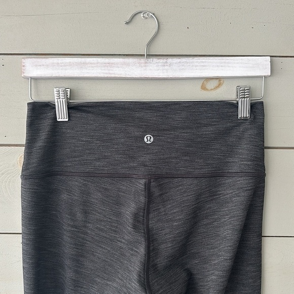 Lululemon Wunder Under High-Rise Tights – Size 8 (dark Heathered grey) - Picture 6 of 7
